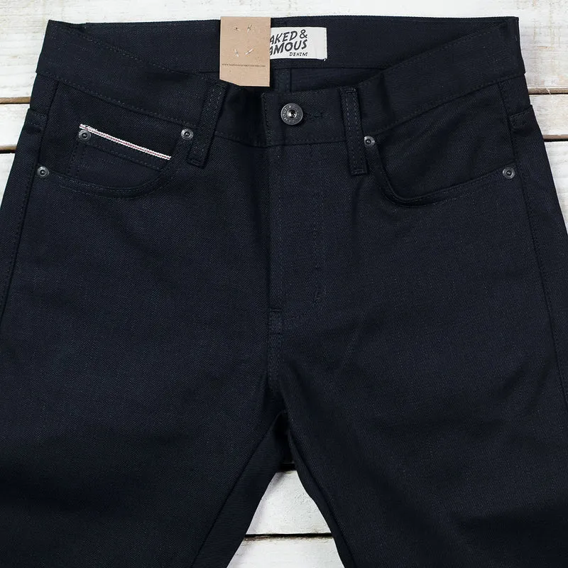 Super Guy Solid Black Selvedge