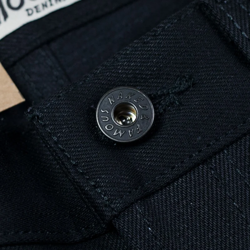 Super Guy Solid Black Selvedge