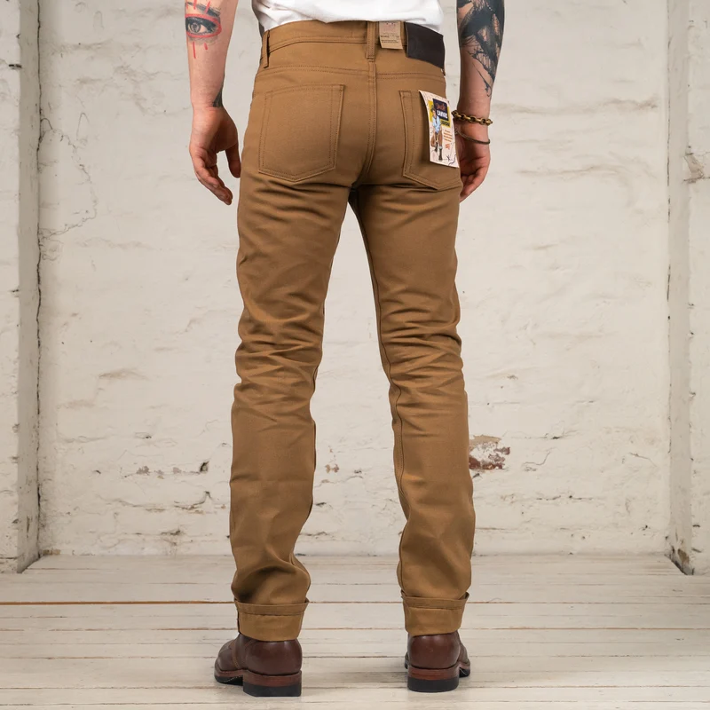 Weird Guy Selvedge Duck Canvas Braun