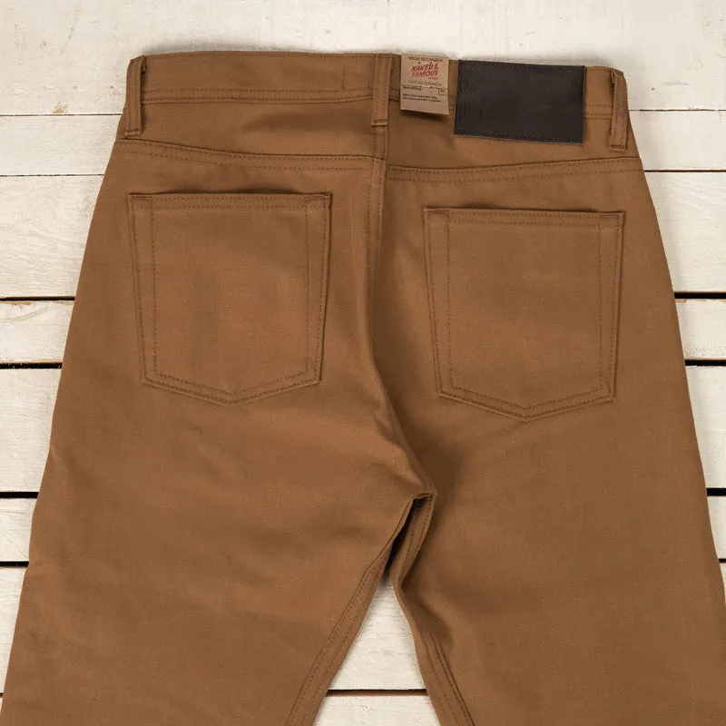 Weird Guy Selvedge Duck Canvas Braun