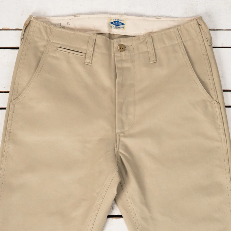Blue Seal Chino Trousers Beige