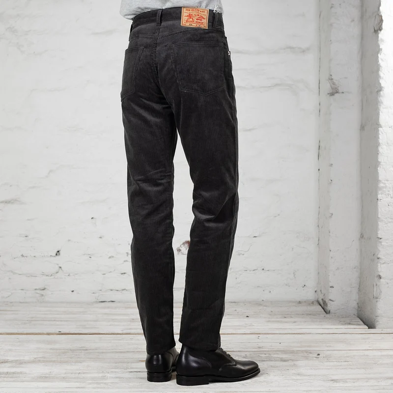 Corduroy Trousers Lot. 906 Charcoal