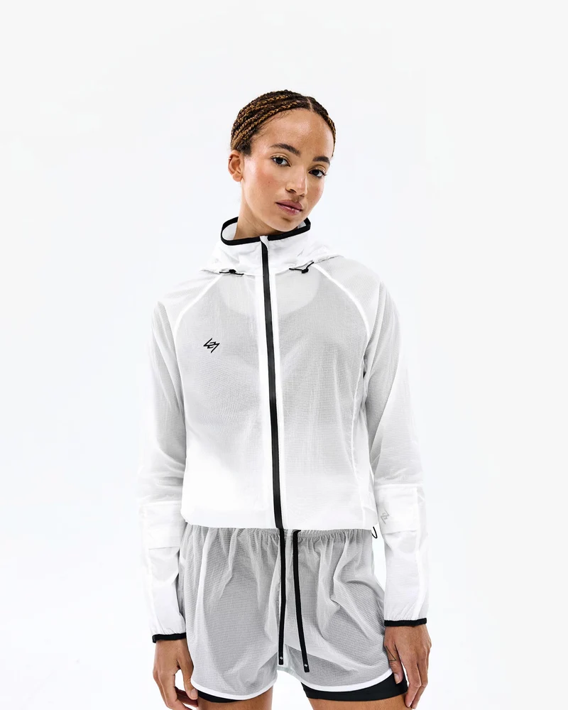 247 Fly Running Jacket - White