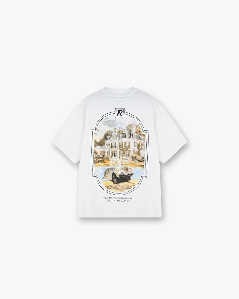 Revere Manor T-Shirt - Aged White