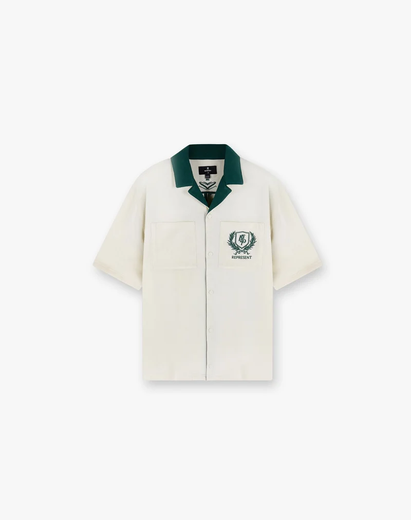 Represent Crest Shirt - Antique White