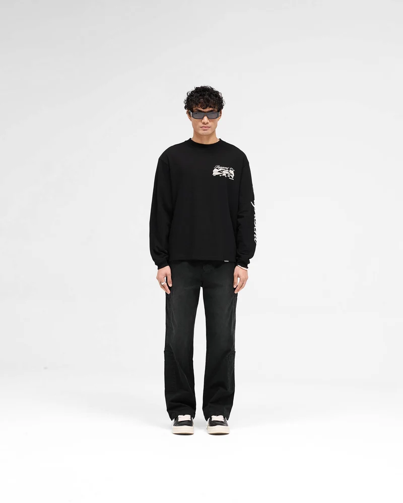 Season Cargo Pant - Jet Black