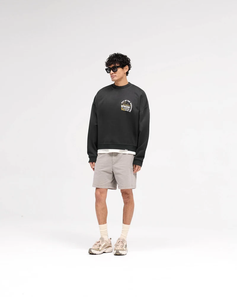 Out Of The Shadows Sweater - Stained Black