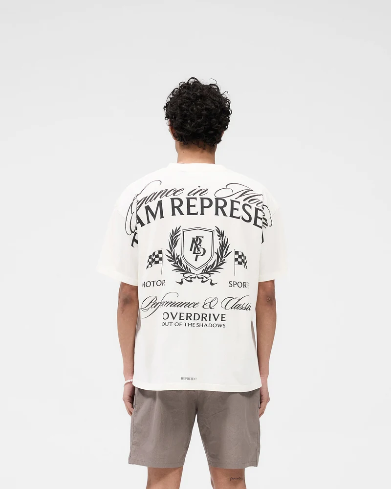 Crest T-Shirt - Flat White