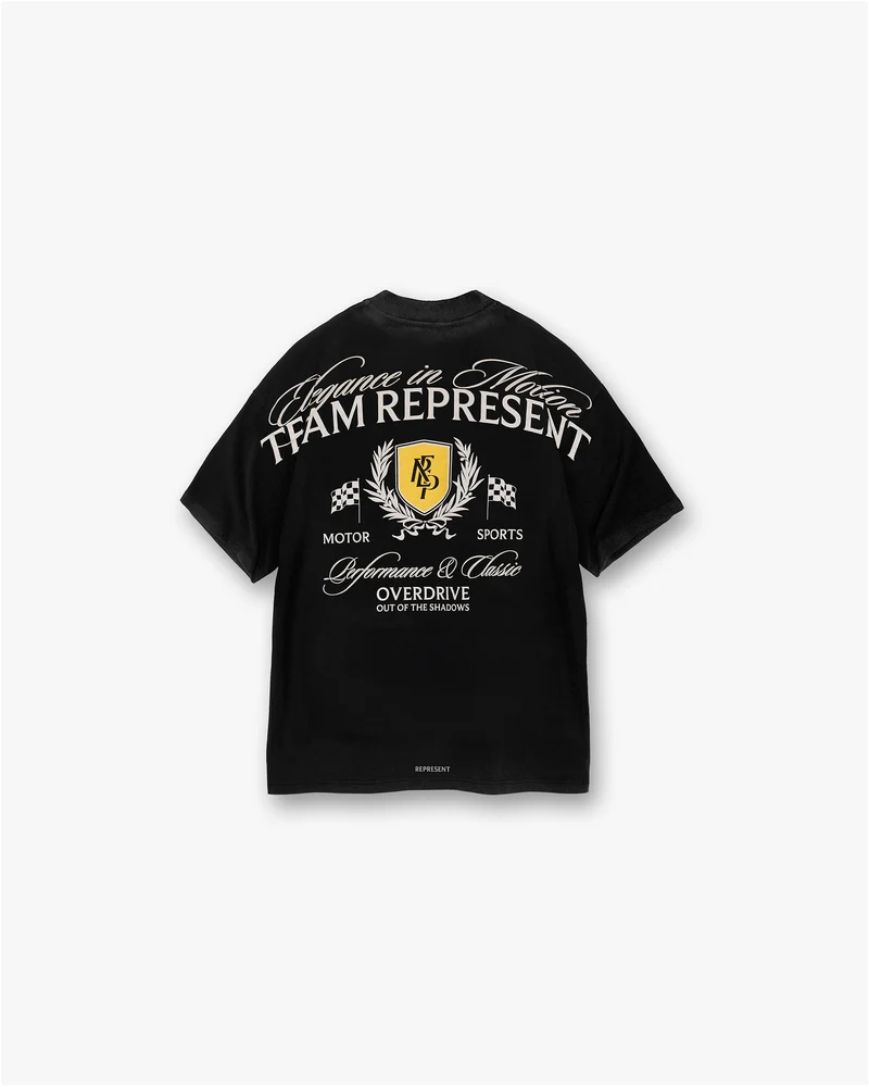 Crest T-Shirt - Vintage Black