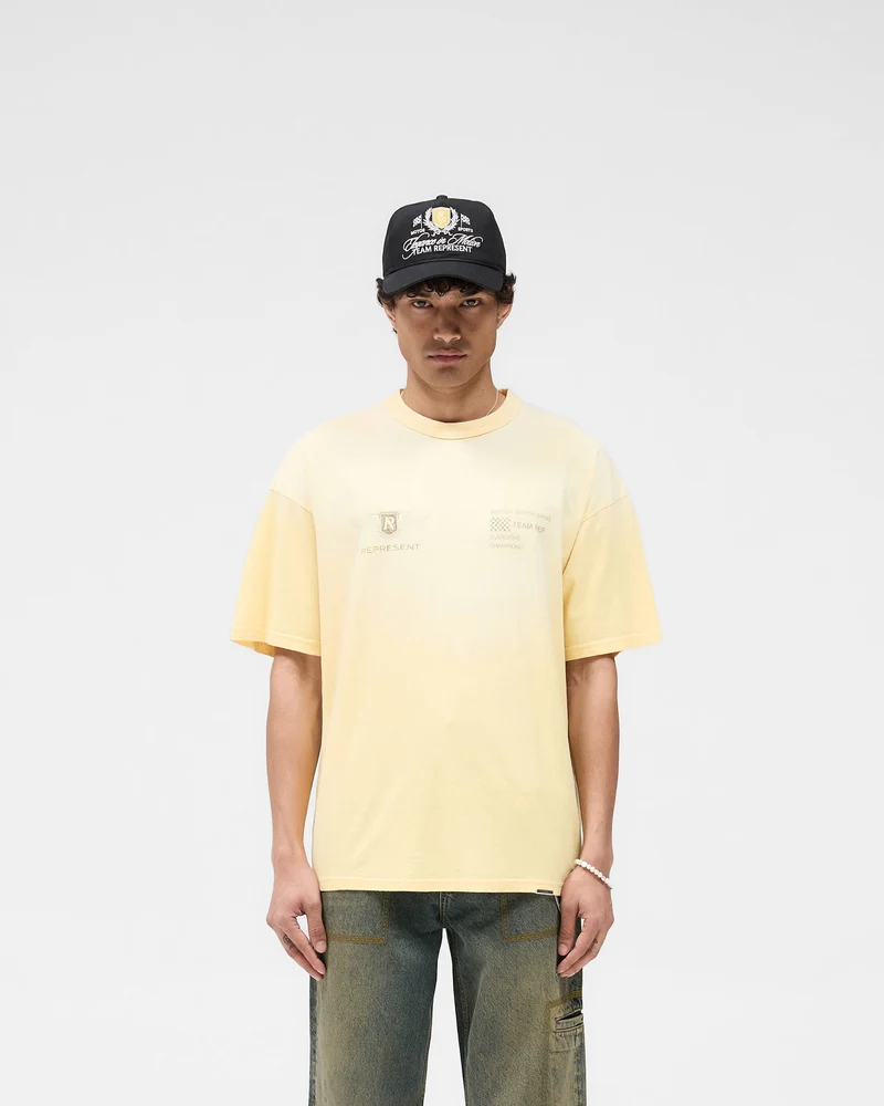Team Rep T-Shirt - Light Yellow