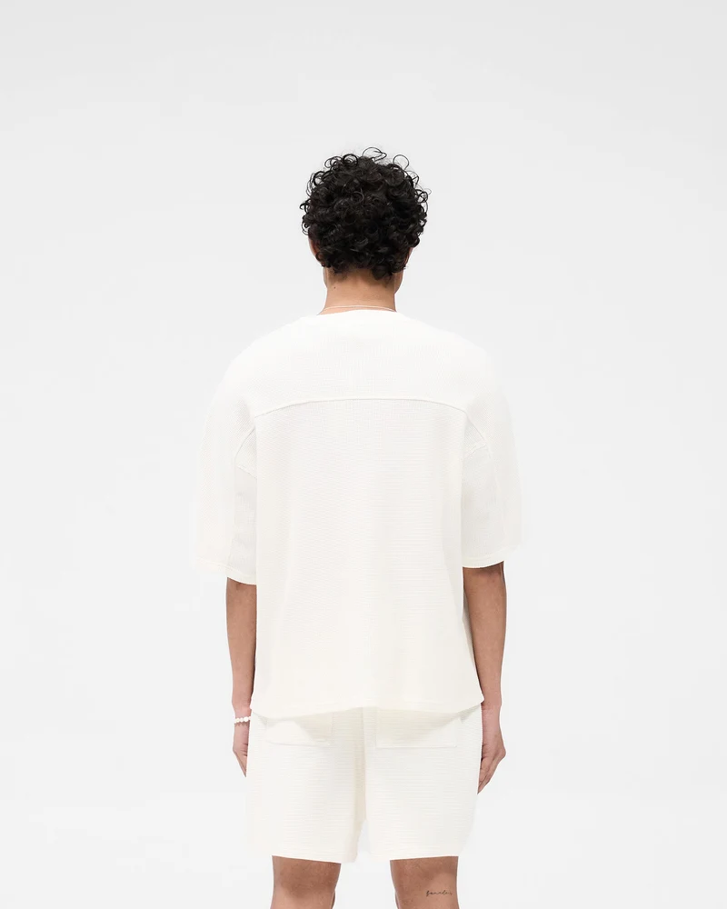 Waffle T-Shirt - Flat White