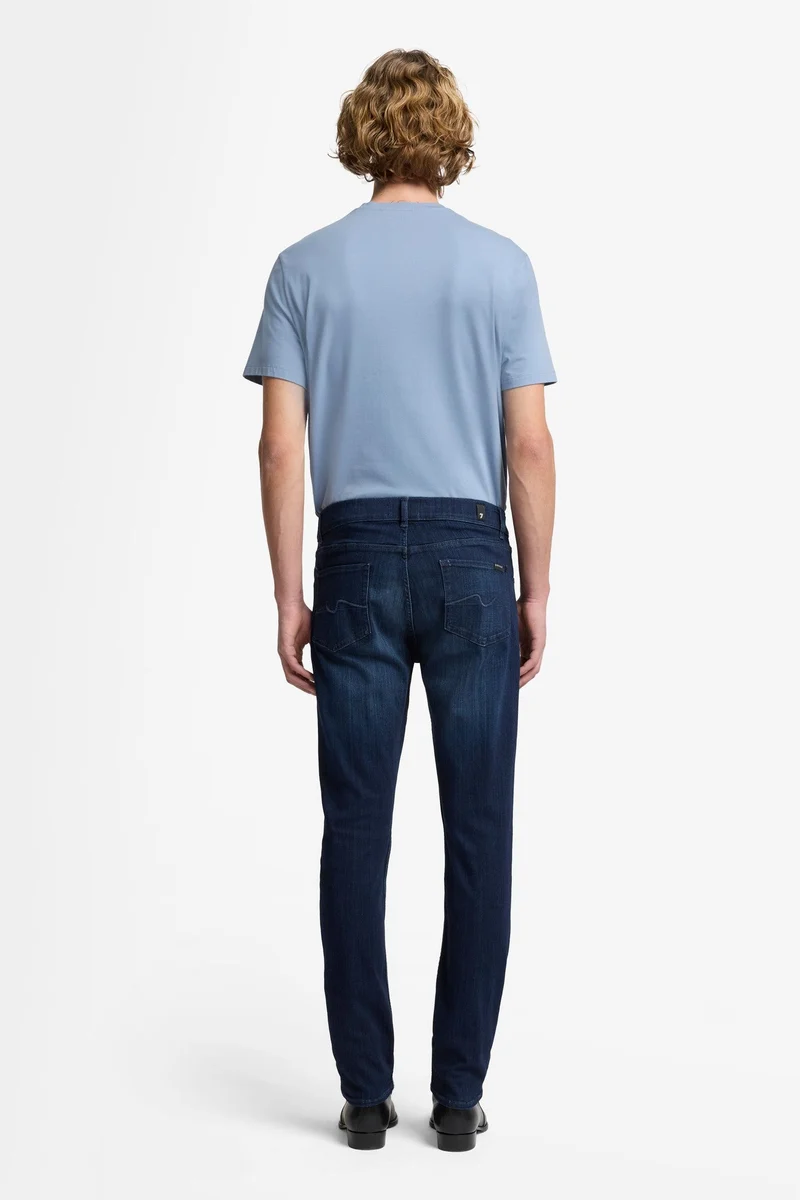 SLIMMY TAPERED in Luxe Performance Deep Blue