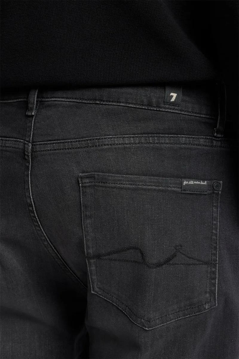 SLIMMY TAPERED in Luxe Performance Washed Black