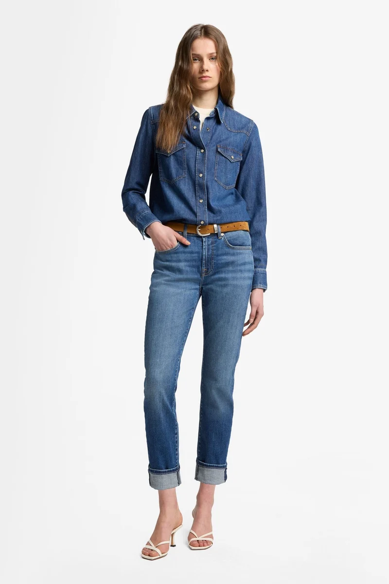 RELAXED SKINNY in Slim Illusion Royalty