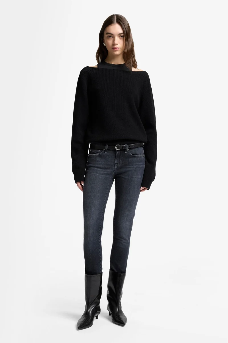 LOW SKINNY in Slim Illusion Blacky