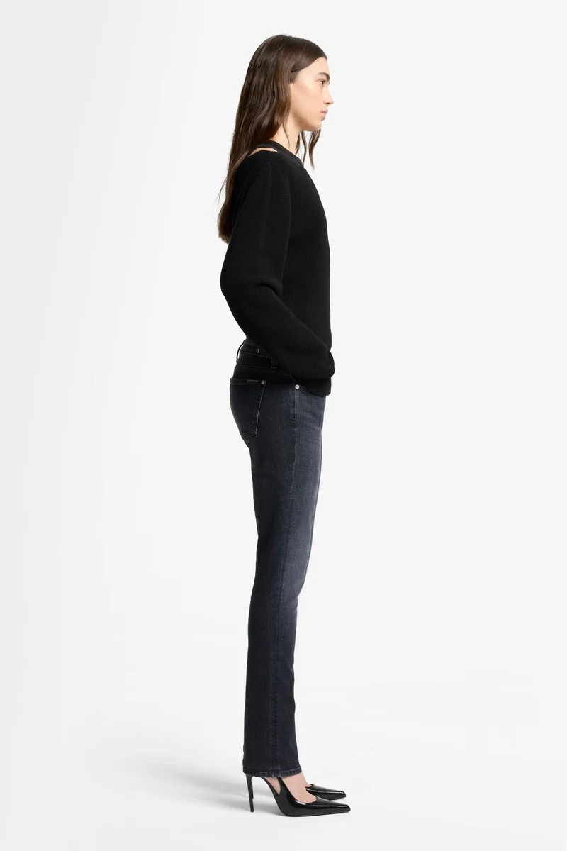 LOW SKINNY in Slim Illusion Blacky