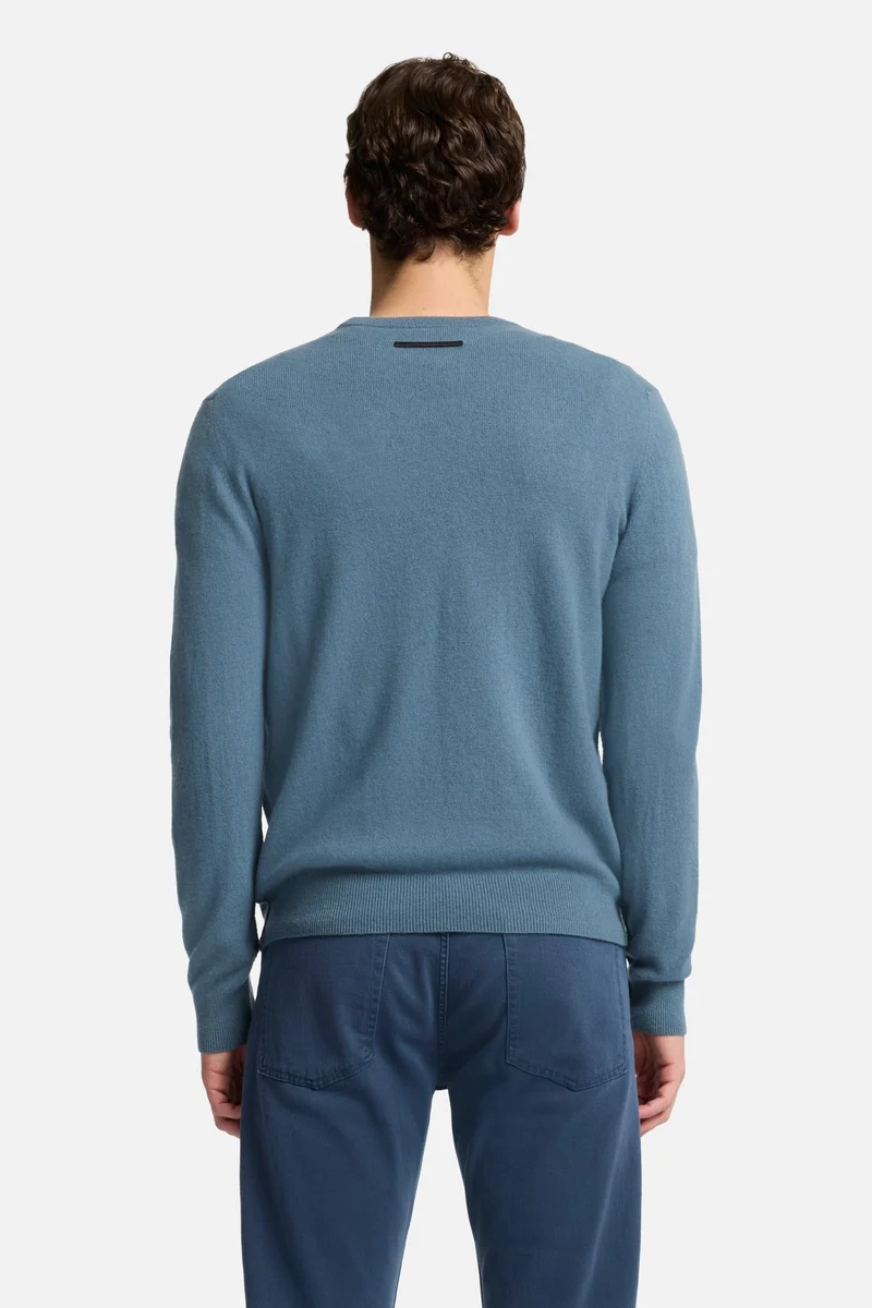 Cashmere Crewneck Sweater In Titan