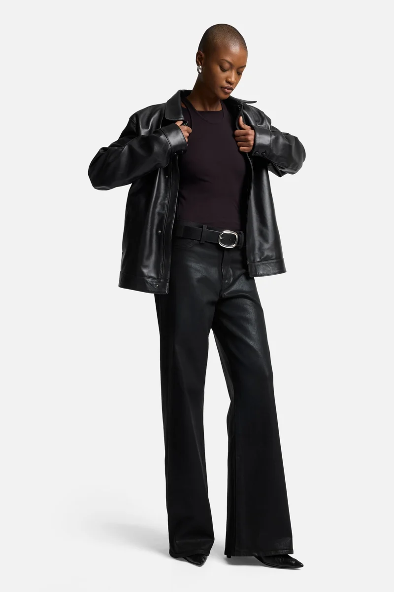 Lotta in Coated Black