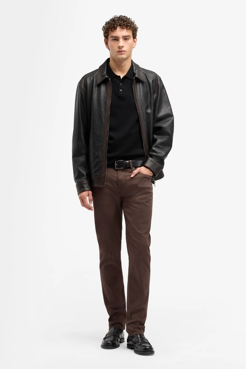SLIMMY in Luxe Performance Sateen Coffee Bean