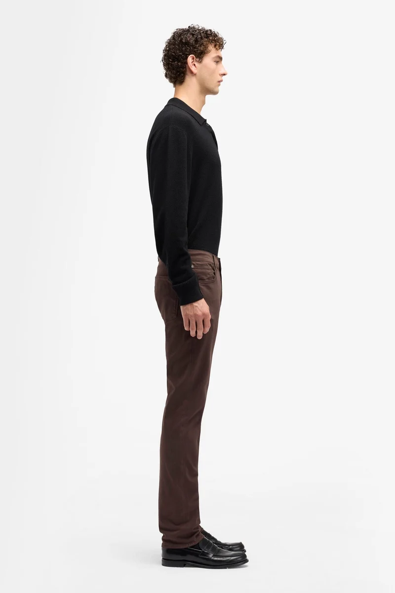 SLIMMY in Luxe Performance Sateen Coffee Bean