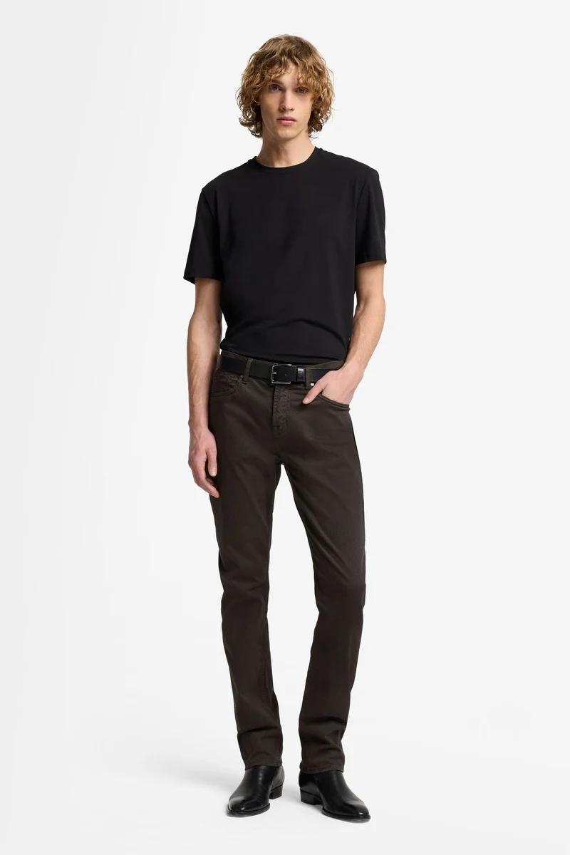 SLIMMY in Comfort Twill Dark Olive