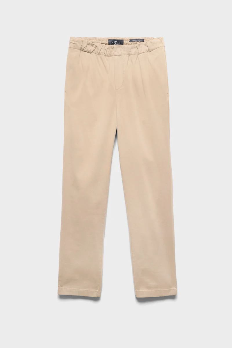 STRAIGHT CHINO in Luxe Performance Sateen Sandcastle