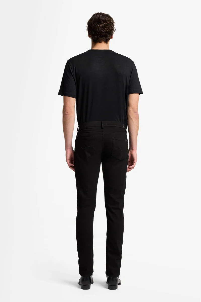 SLIMMY TAPERED in Luxe Performance Rinse Black