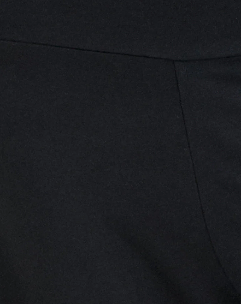Hose „Ano Capri“ aus Rayon-Jersey, schwarz
