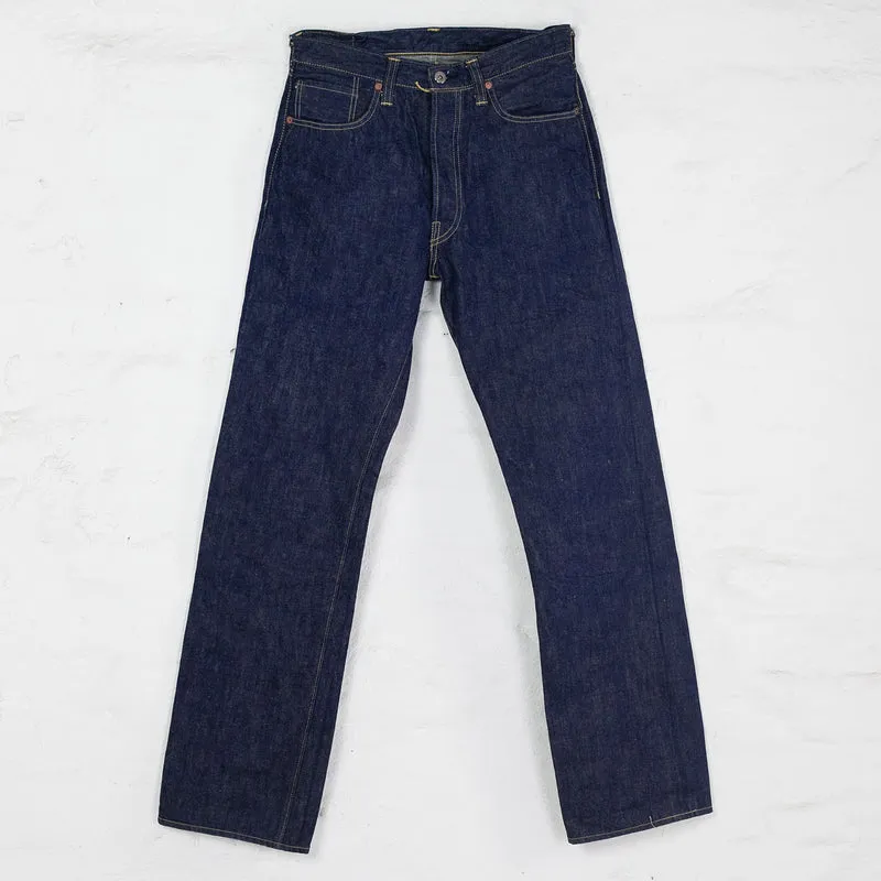 WWII Blue Denim Waist Overalls Indigo