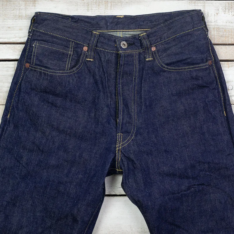 WWII Blue Denim Waist Overalls Indigo