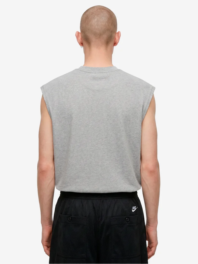 Maglia grigia da basket senza maniche Dri-FIT 'Standard Issue'