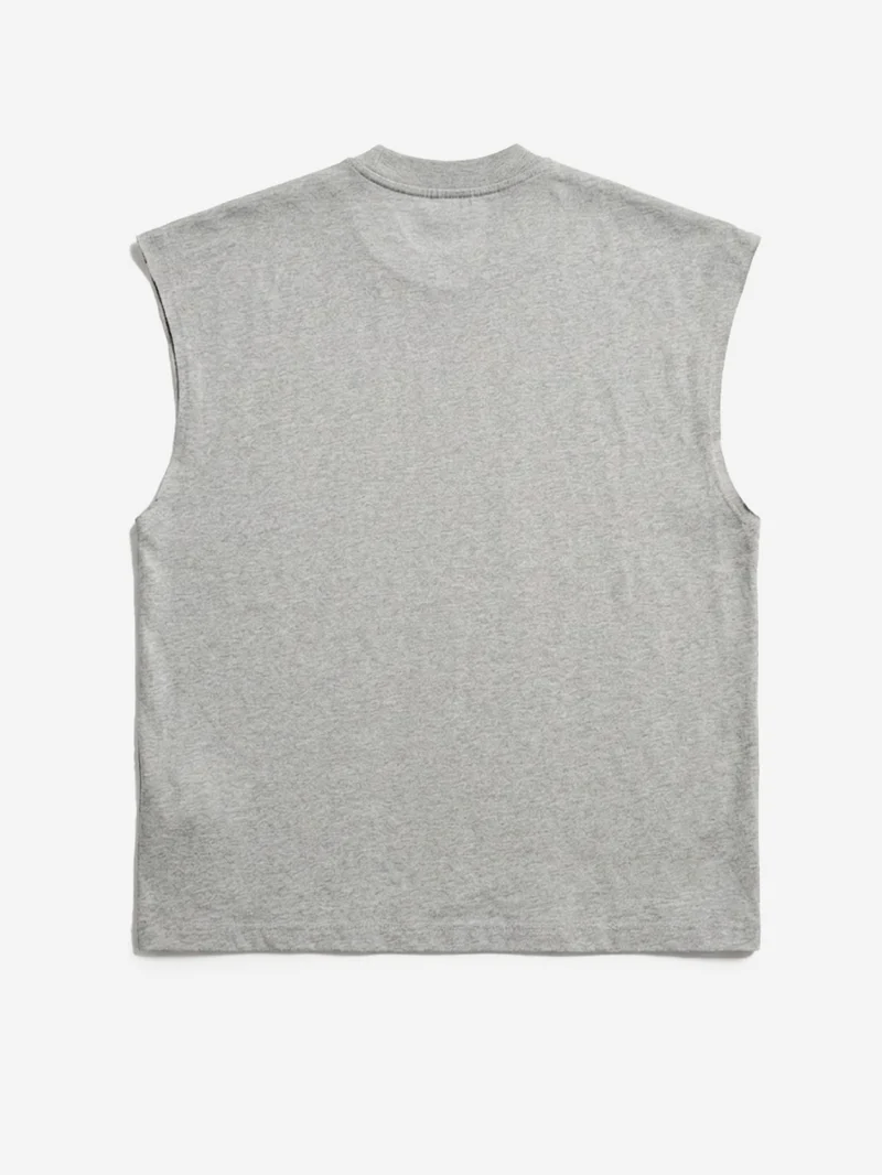 Maglia grigia da basket senza maniche Dri-FIT 'Standard Issue'