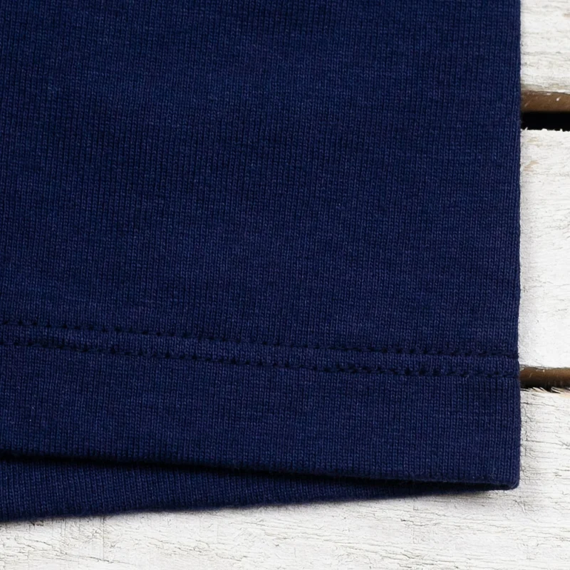 Undershirt Cotton Summer Navy