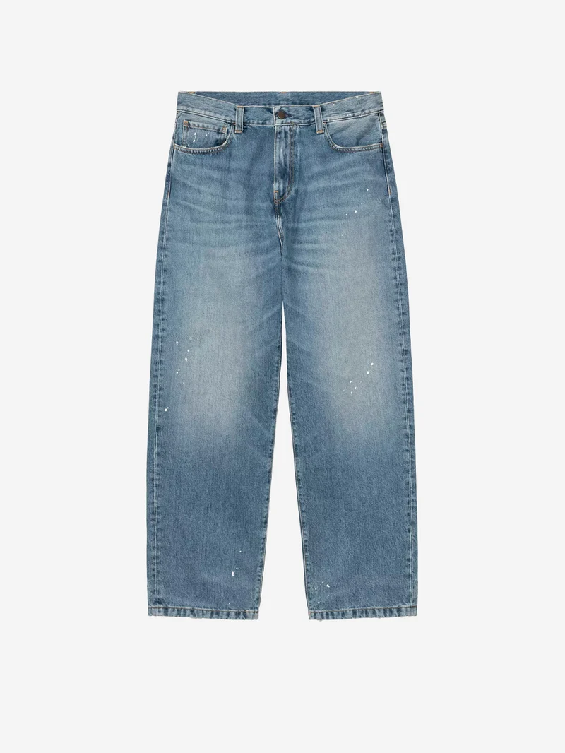 Pantaloni 'Landon' in denim blu destroy wash