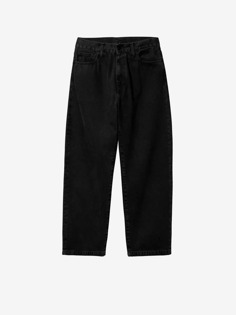 Pantaloni 'Landon' in denim nero