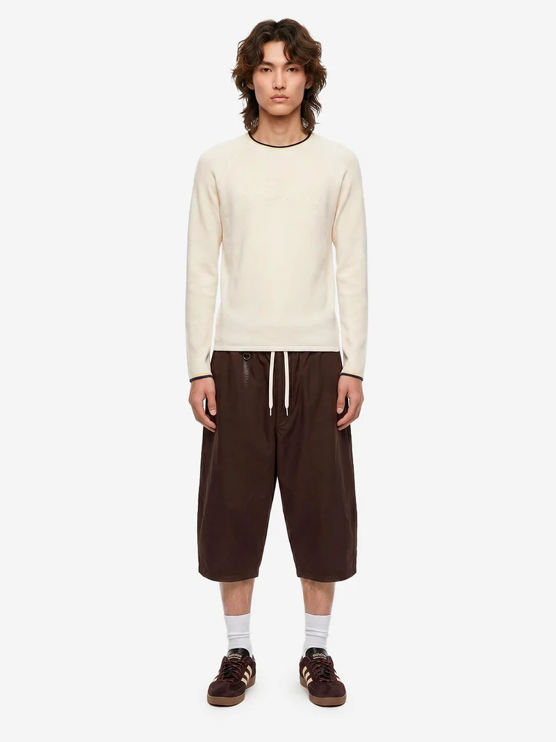 Y3 x Wales Bonner Maglia base top crema
