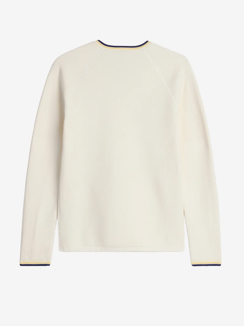 Y3 x Wales Bonner Maglia base top crema