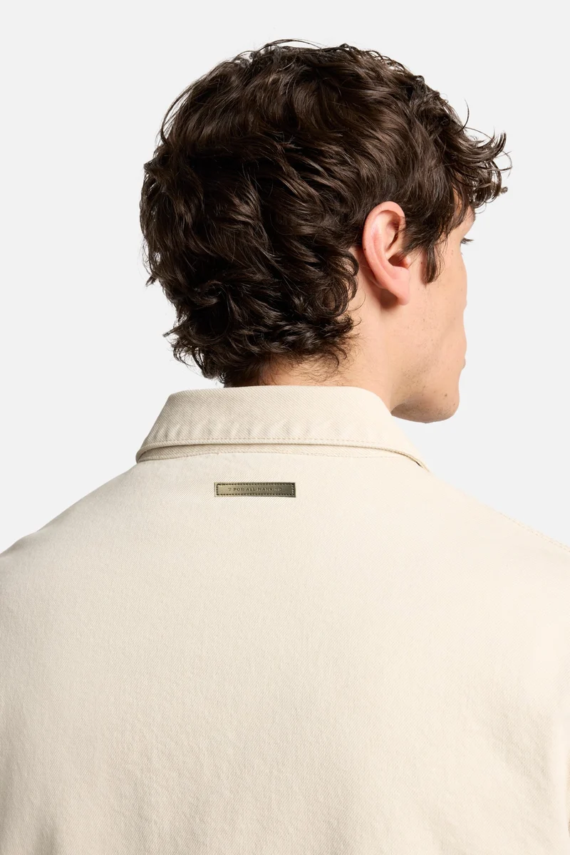 MANKIND Padded Harrington Jacket In Sunfaded Sand