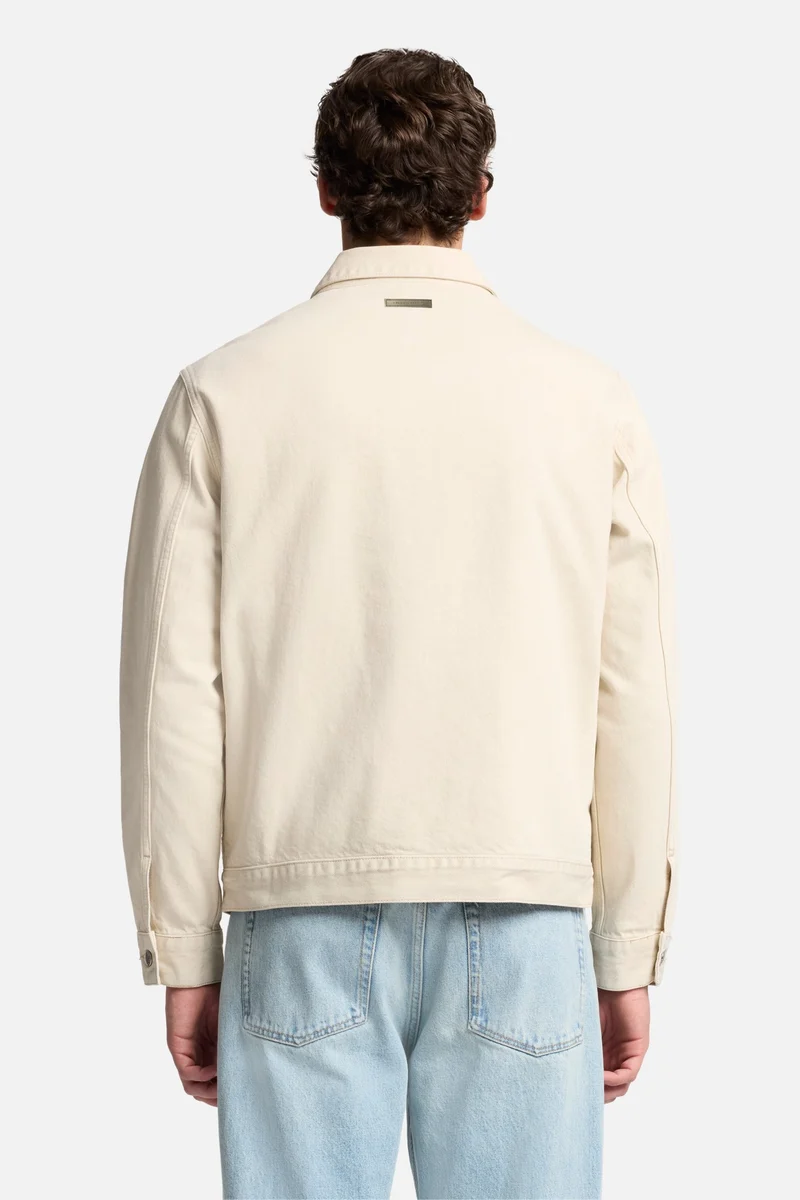 MANKIND Padded Harrington Jacket In Sunfaded Sand