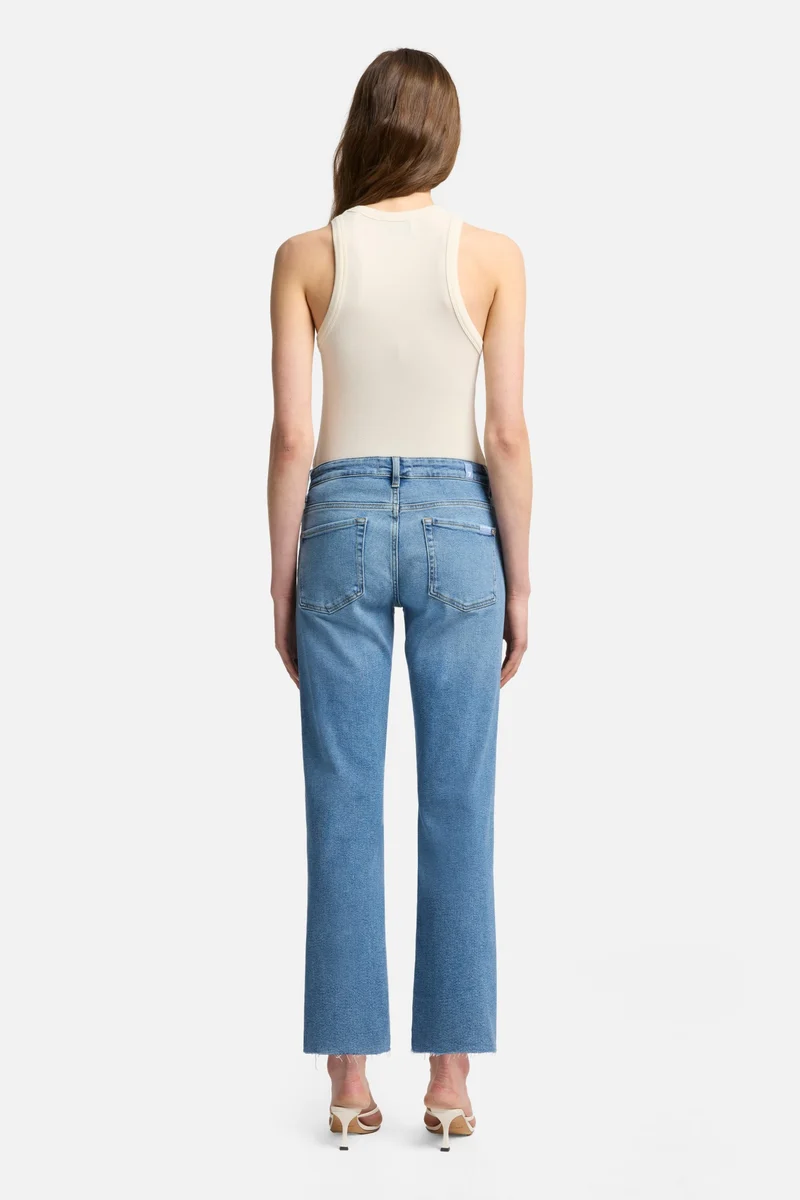 Luxe Vintage Calie Straight Ankle in Fancy