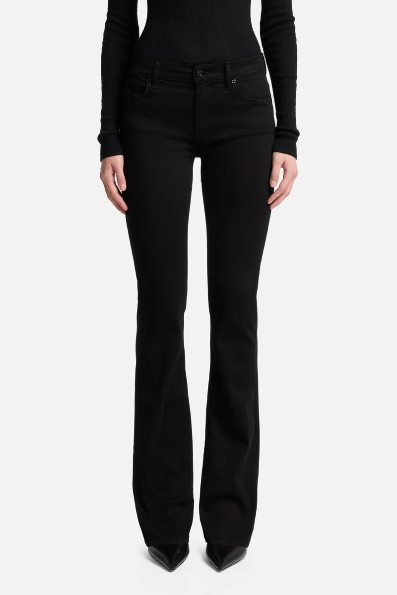 B(Air) Bootcut in Rinsed Black