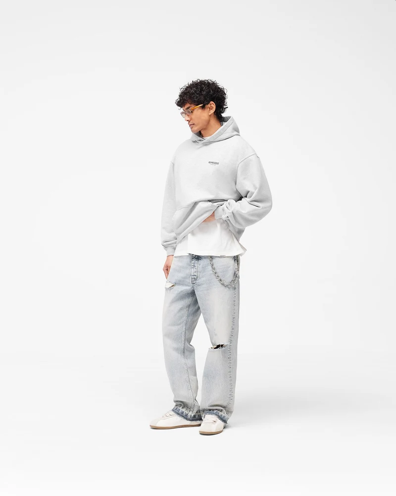 Represent Owners Club Hoodie - Ash Grey