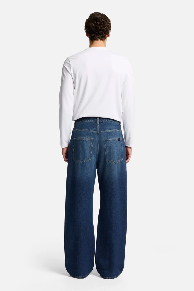MANKIND Twisted Wide Leg Jean In Enduring