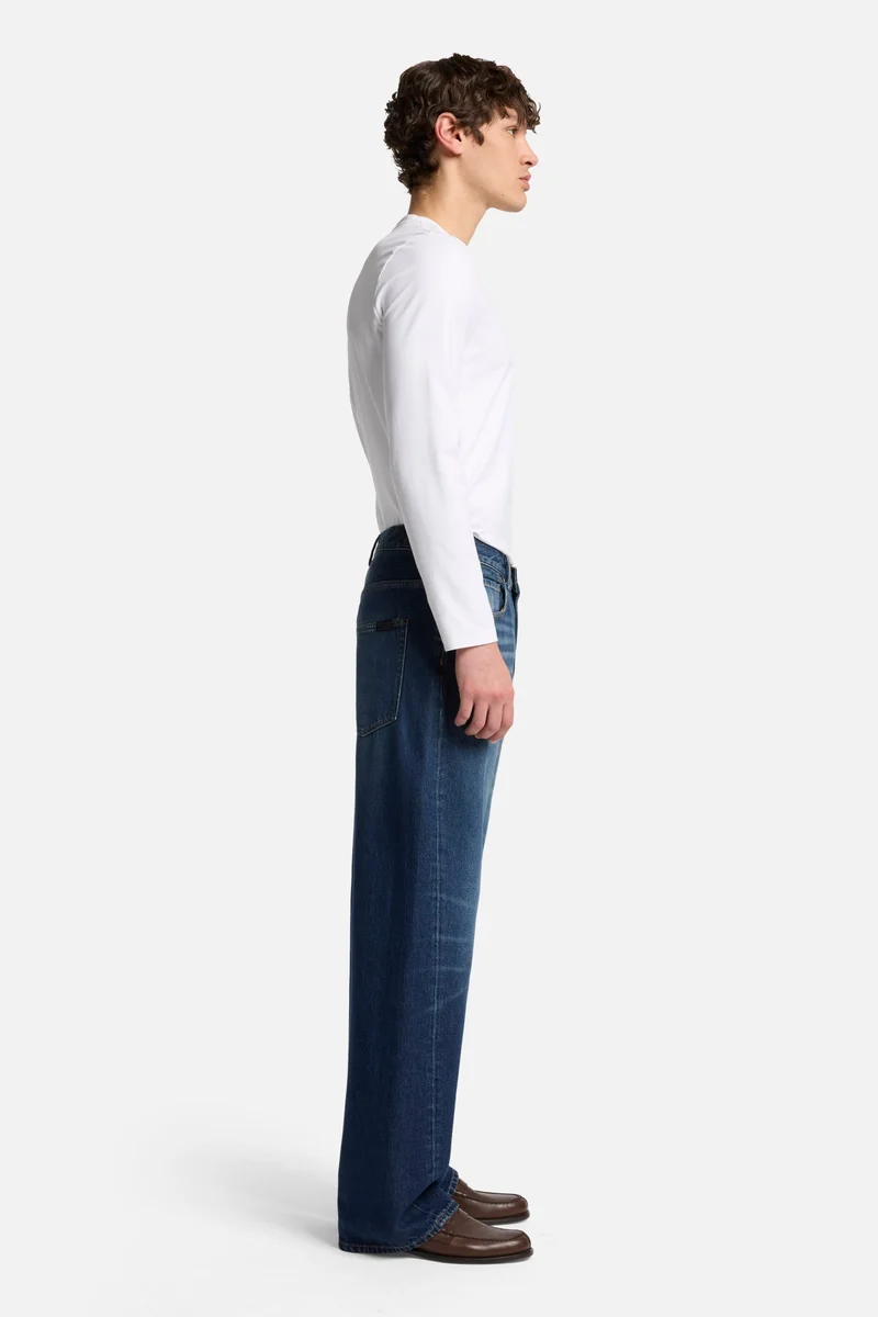 MANKIND Twisted Wide Leg Jean In Enduring