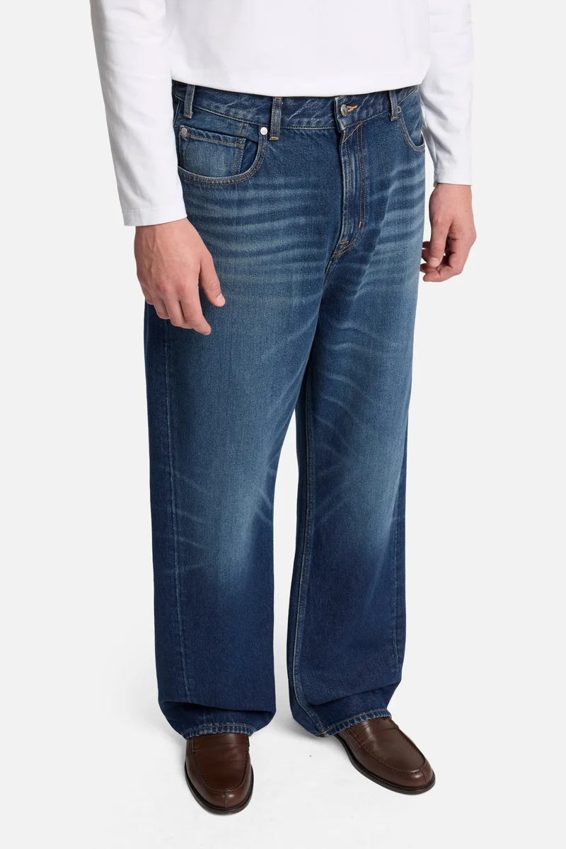 MANKIND Twisted Wide Leg Jean In Enduring