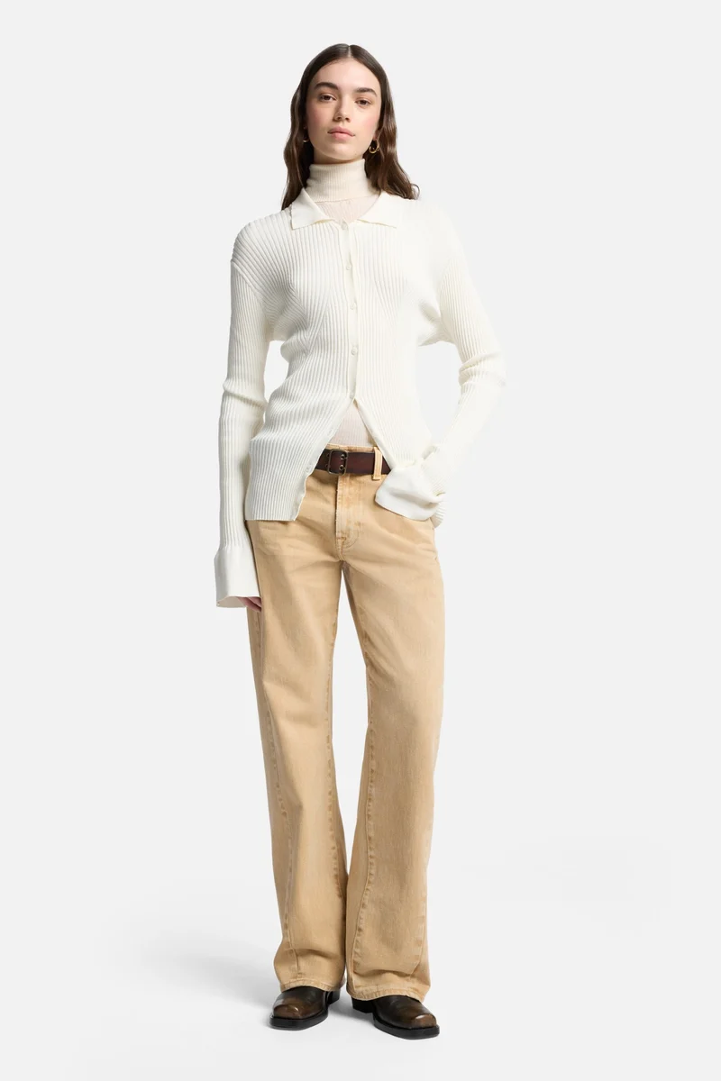 MANKIND Twisted Tess Trouser in Sand Dune