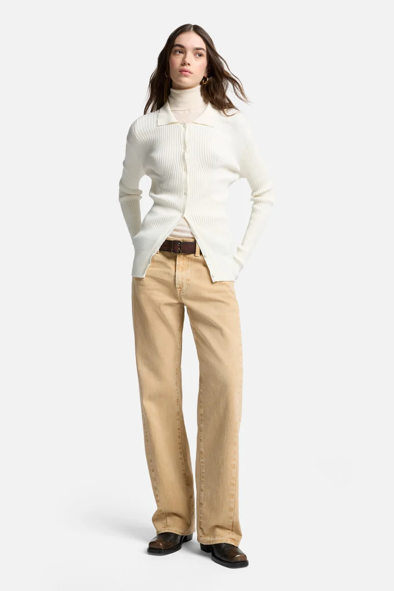 MANKIND Twisted Tess Trouser in Sand Dune