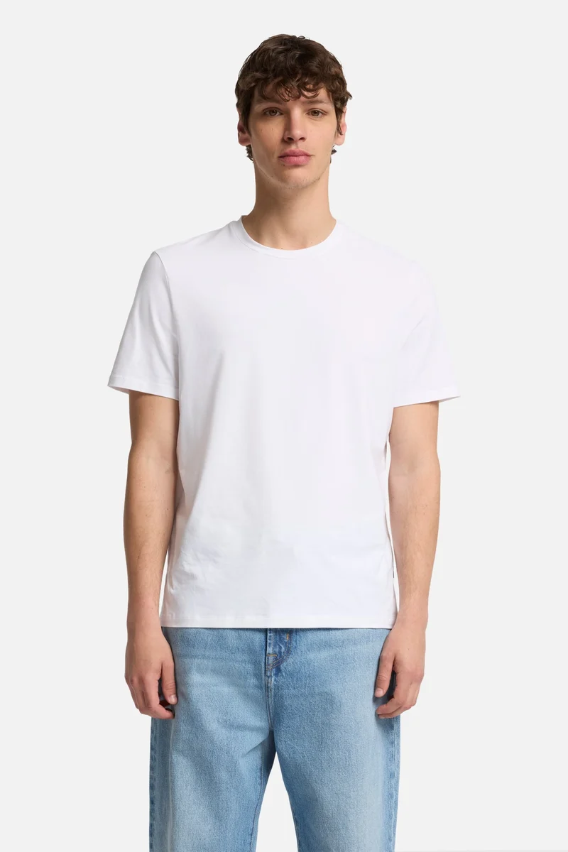 3 Pack Luxe Performance Tees in White