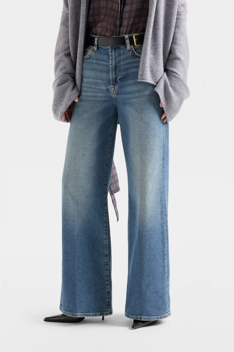 Luxe Vintage Ultra High Rise Jo in Sea Level