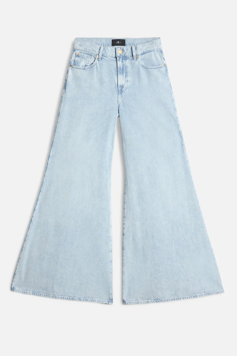 Willow Palazzo Wide Leg in Clean Slate